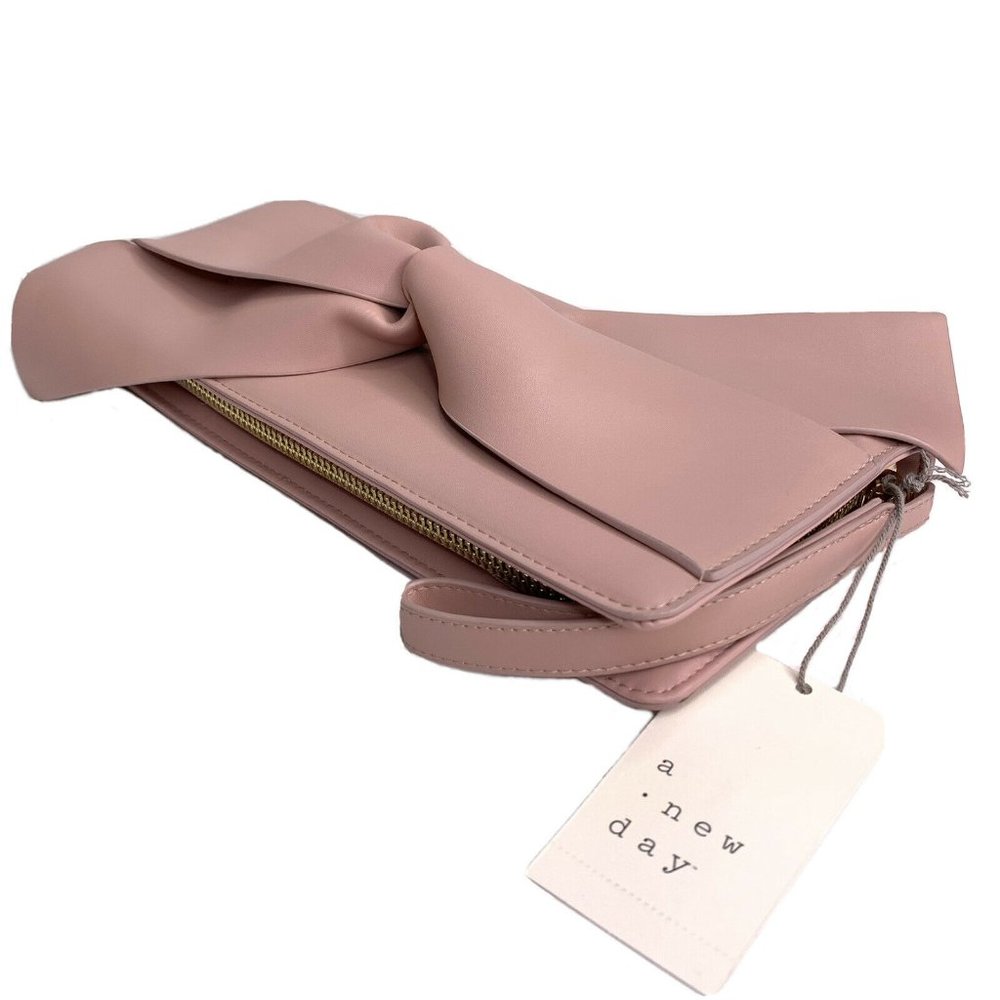 Soft Pink Womens Clutch Purse